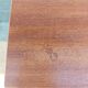 bedside table with spindle legs, vintage 70s