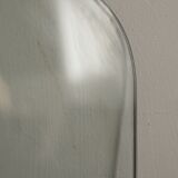 Wood and glass coffee table , France, circa 1980