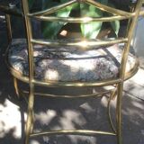 Large office chair circa 1950/60 in Brass