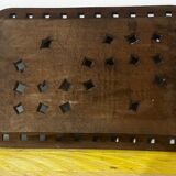 Grand Plateau/ Vintage 1950s Ashtray in Carved Wood