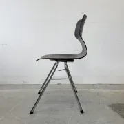 Ensemble de 4 chaises empilables, Pagwood (Pagholz), Allemagne, années 1960/70.