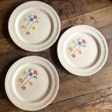 3 assiettes vintage