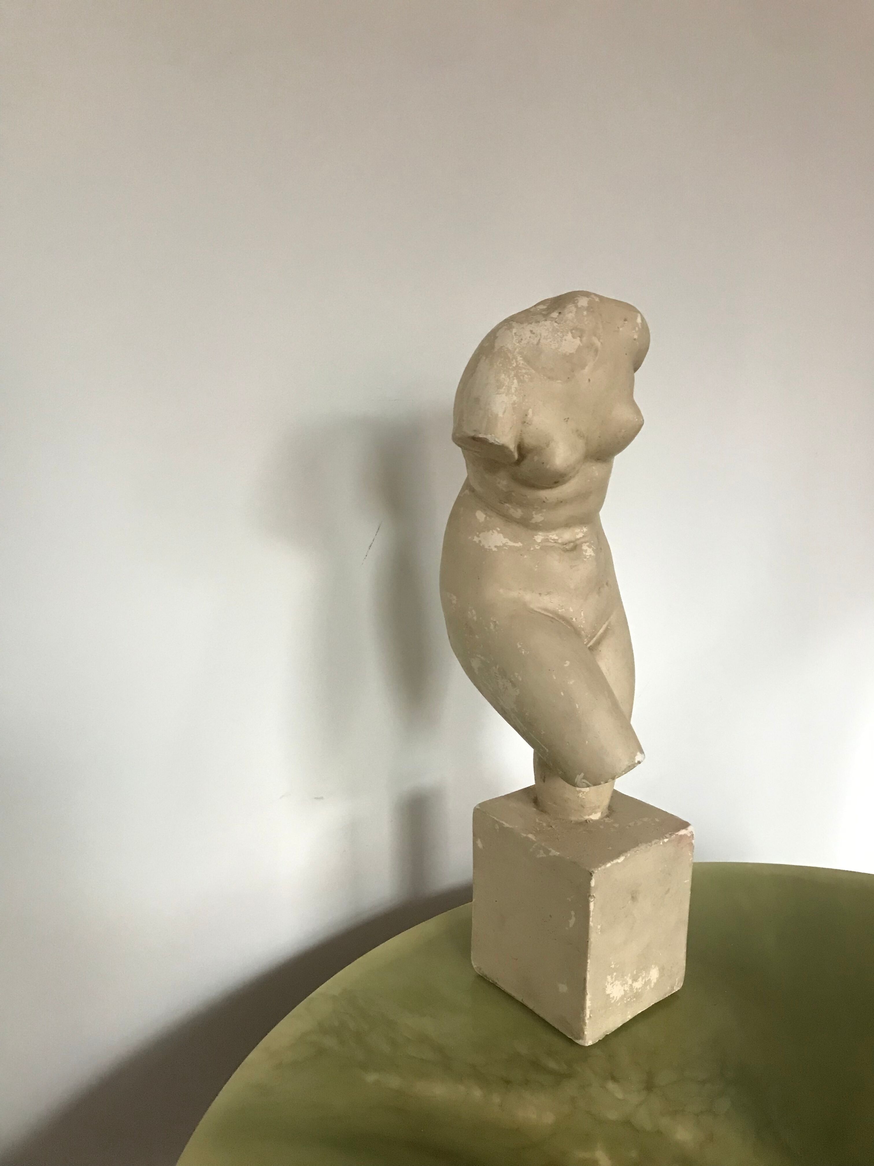 Bust of Aphrodite in plaster