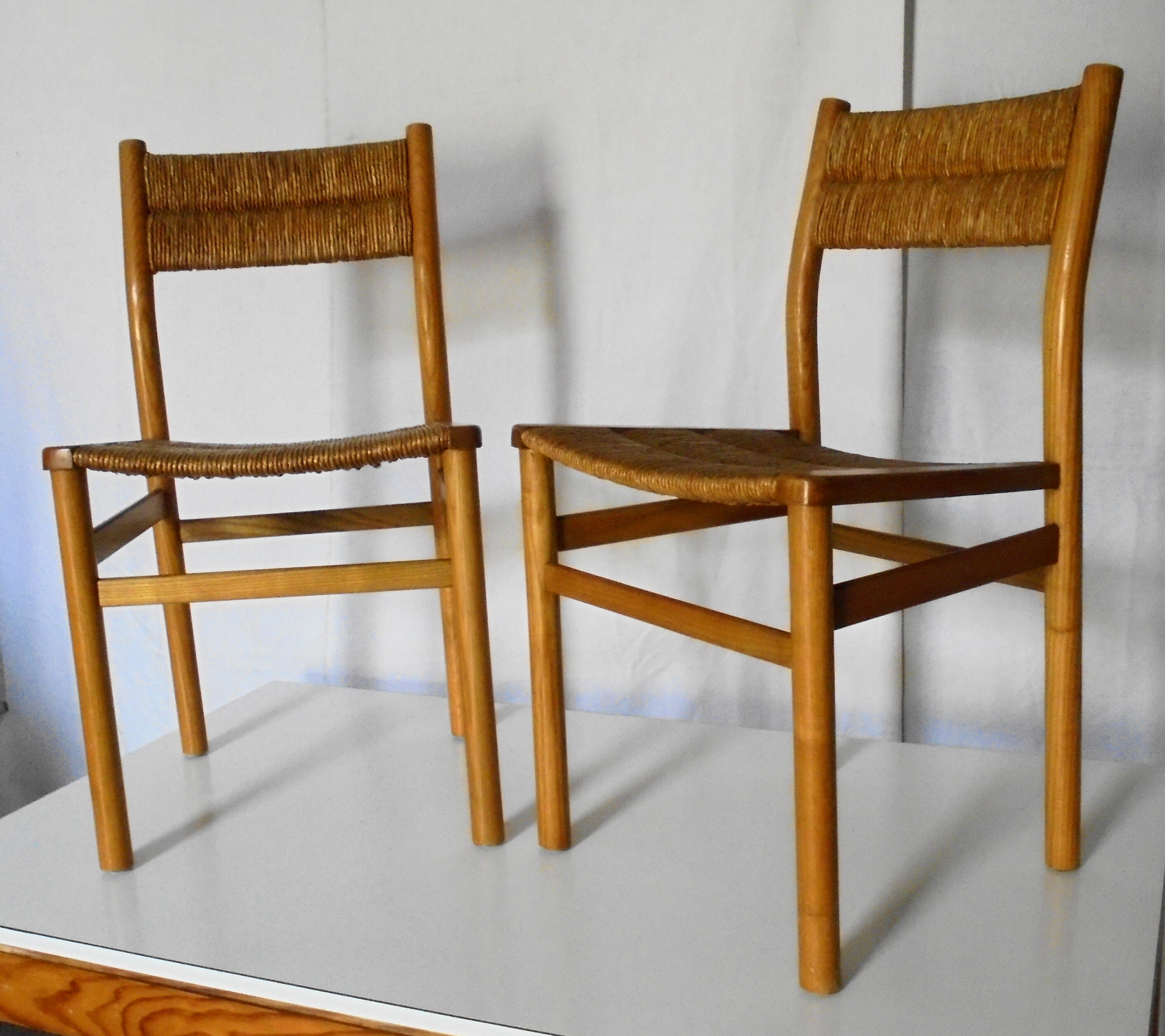 4 chaises de Pierre Gautier Delaye, modèle Week End des années 50