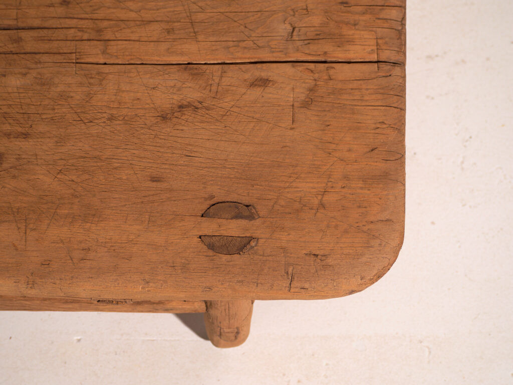 Antique pine coffee table – China, circa 1890