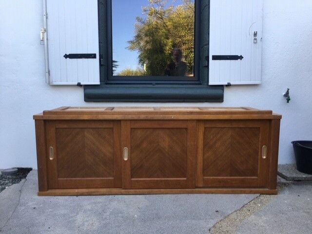 Vintage furniture 3 sliding doors