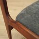 Set of four teak chairs, Danish design, 1970s, made in Denmark