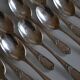 12 silver plated soup spoons Frionnet François