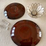 12 vintage plates 1970