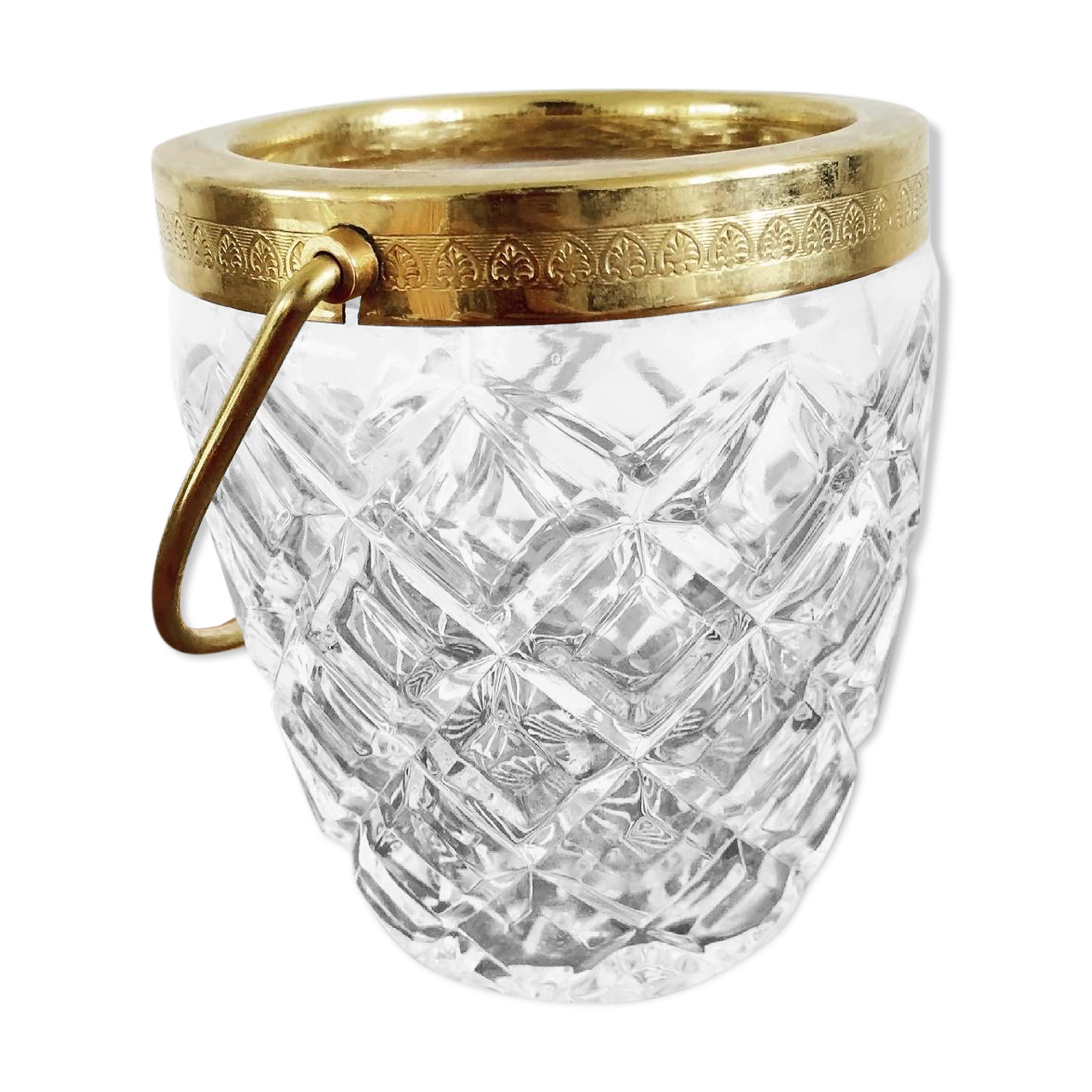 Bucket and ice spoon