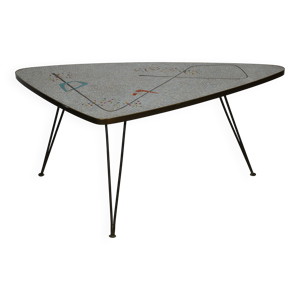 Table en mosaïque, bois