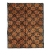 Tapis Oushak en laine noué à la main turc 273 cm x 349 cm