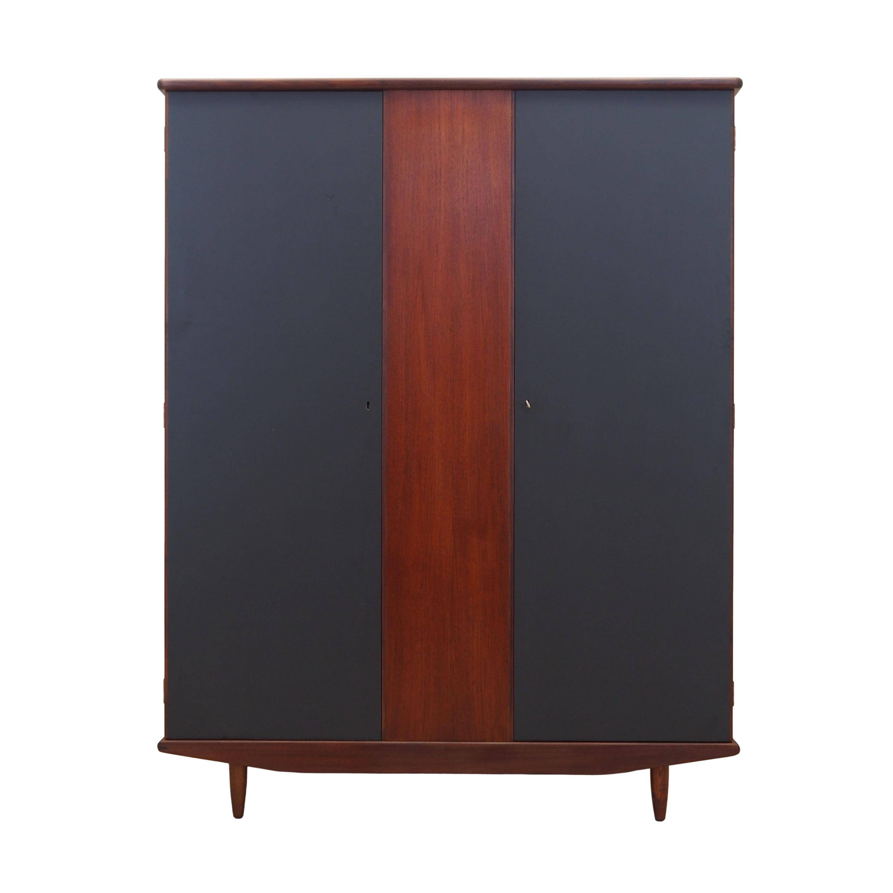 Teak wardrobe, Danish design, 1960s, production: Denmark