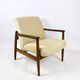 GFM-64 Armchair in Beige Bouclé attributed to Edmund Homa, 1970s