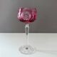 Collection of 4 crystal glasses