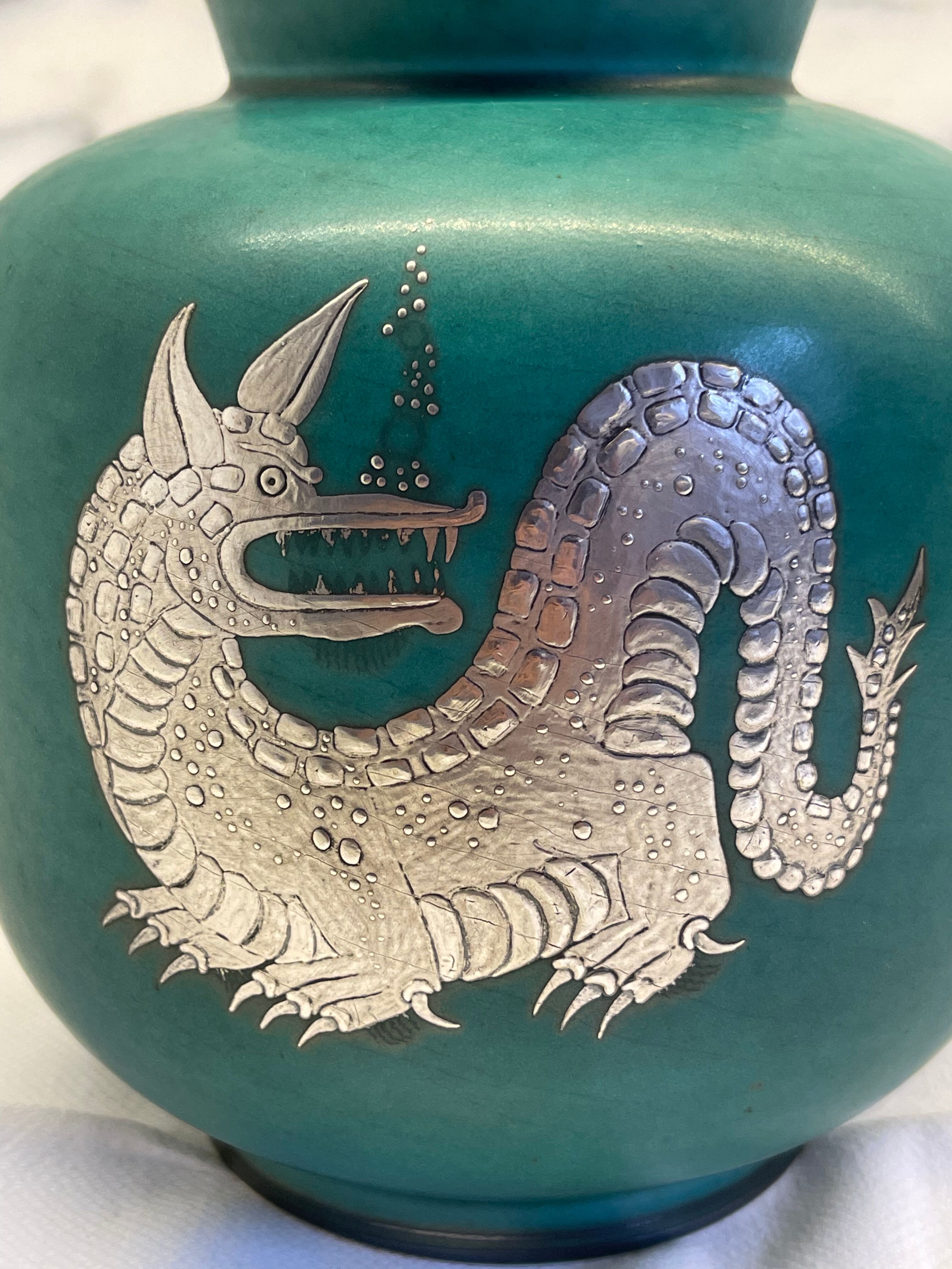 Gustavsberg Argenta Wilhelm Kage vase