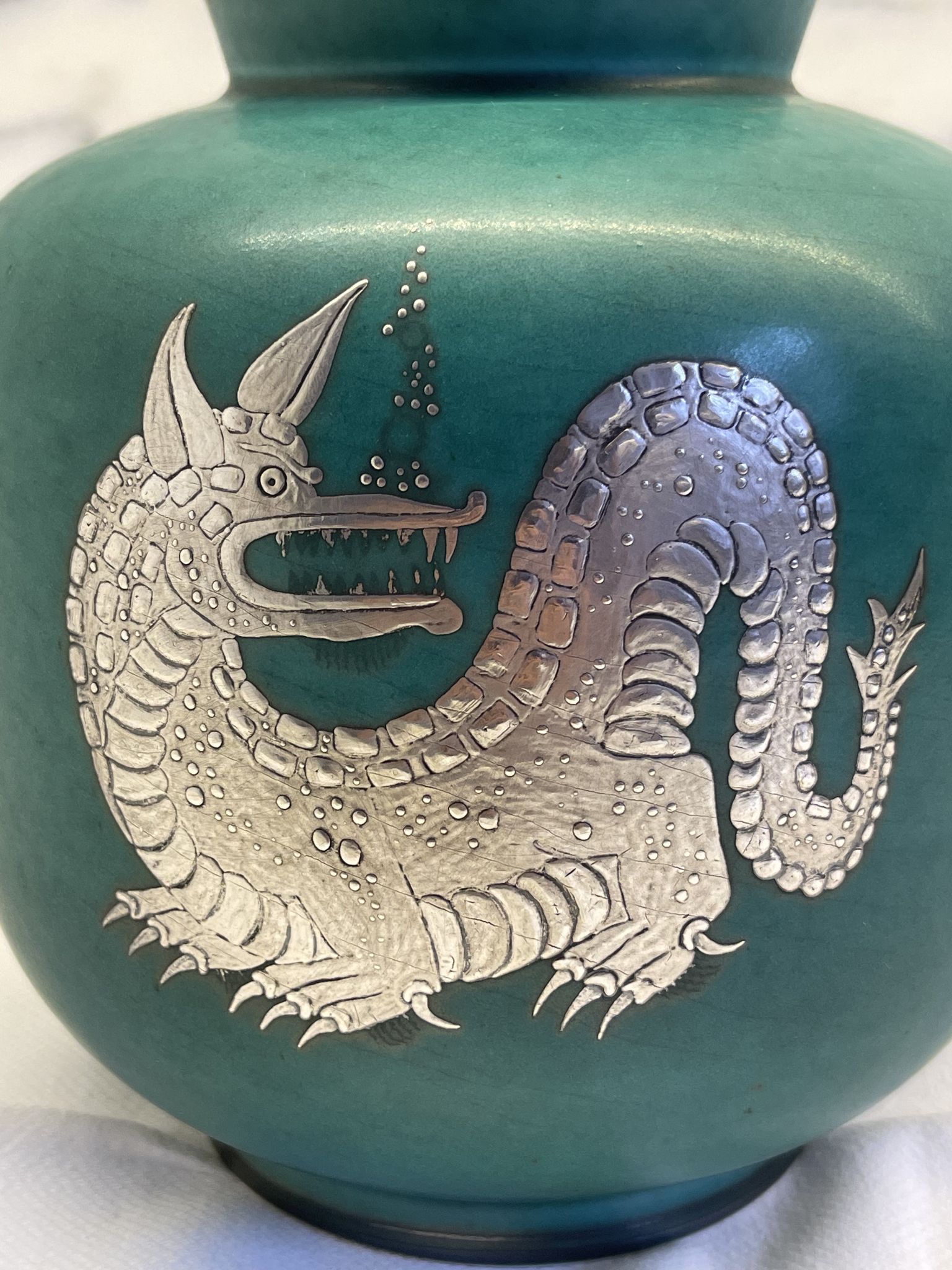 Gustavsberg Argenta Wilhelm Kage vase