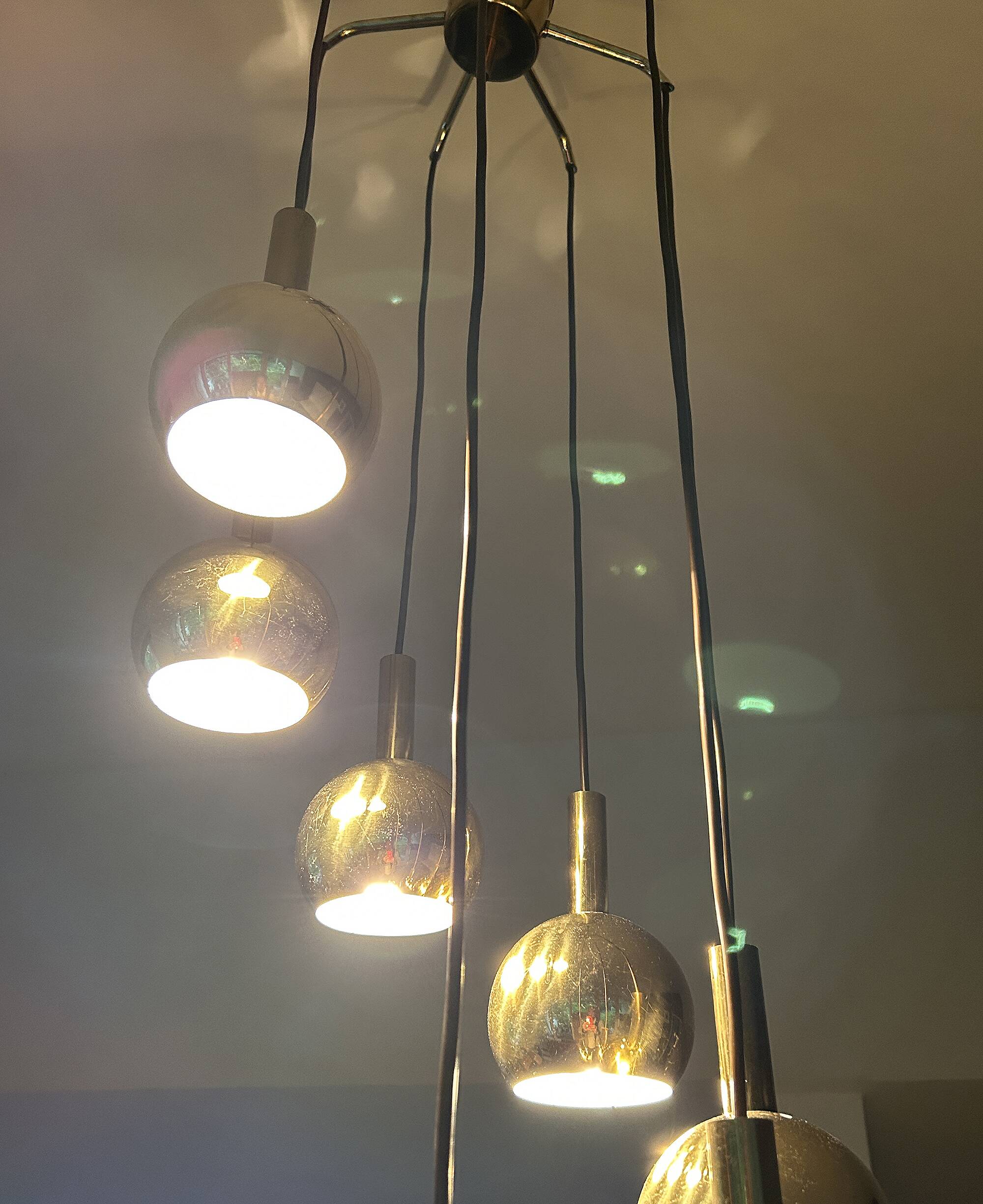 Vintage Space Age  Pendant Light