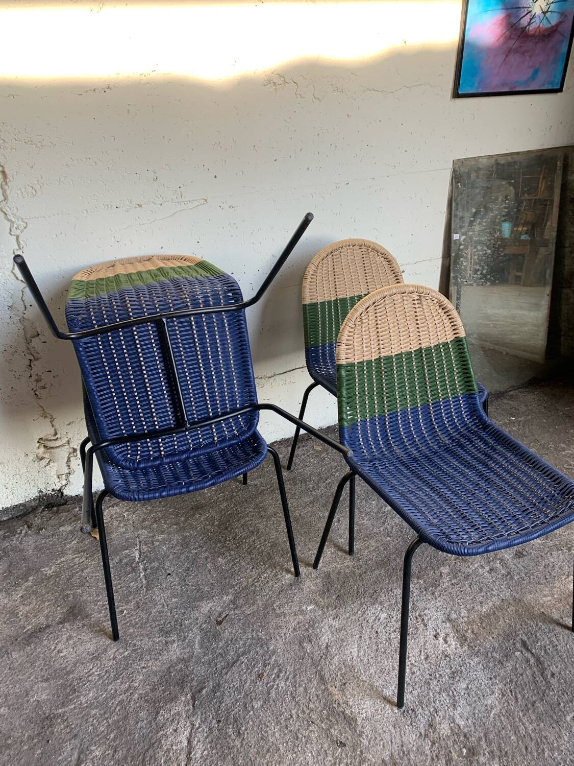 4 terrace chairs