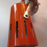 Pair of wall lamps orange