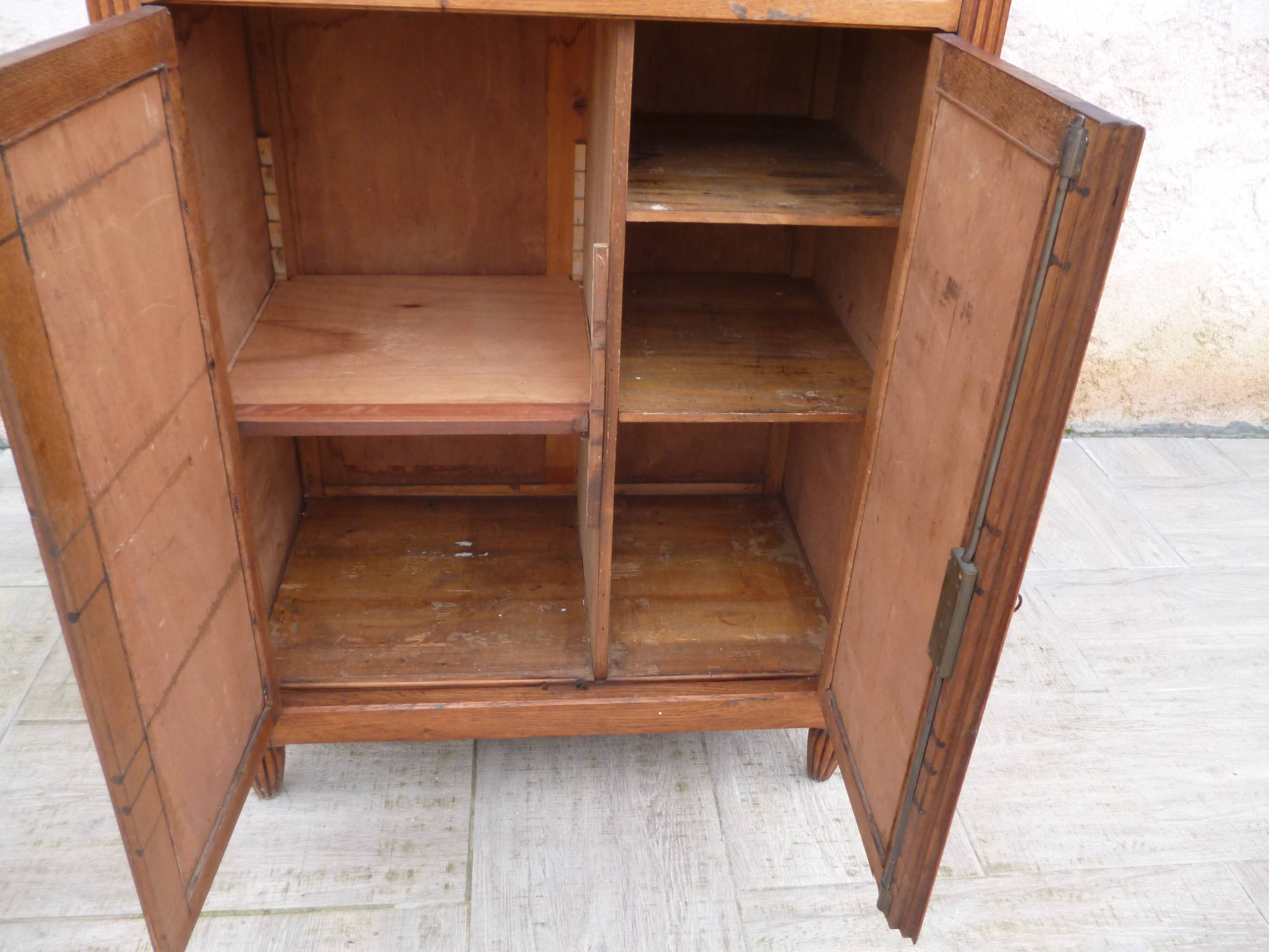 Parisian buffet antique showcase