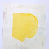 Geometric minimalist painting