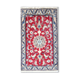 Handmade antique persian nain rug 56x95cm