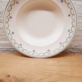 Assiette creuse Terre de fer