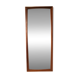 Scandinavian teak mirror circa 1960