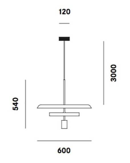 Suspension – Prandina Landing Glass S70