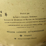 Globe "The Moon" Replogle Globes Inc. Chicago USA 1966