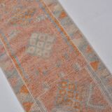 Vintage Decorative Oushak Runner Rug sku 2272