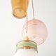Art deco hanging lamp