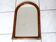 Bamboo oval mirror 55.5X34 cm - vintage bamboo wall mirror.