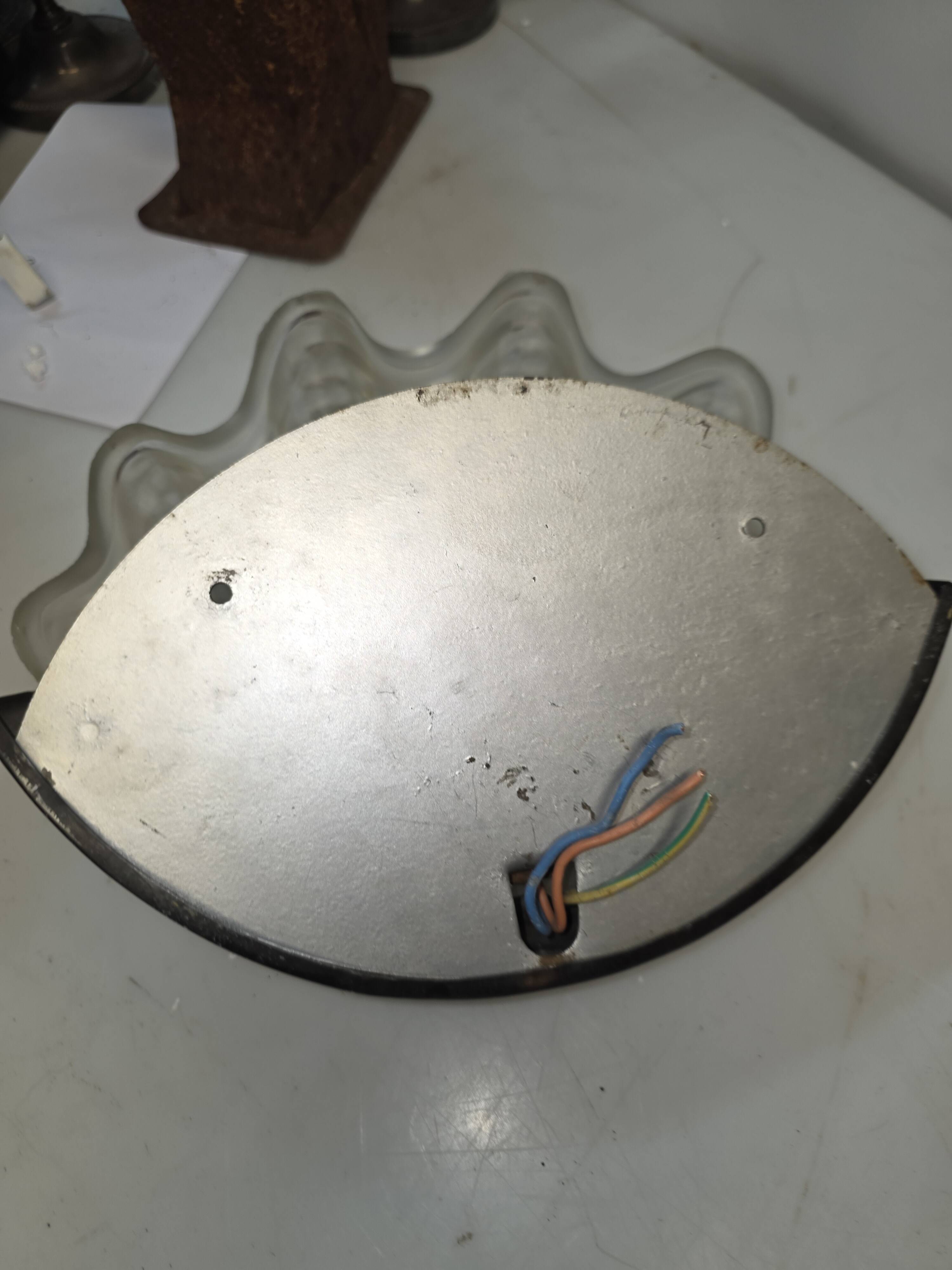 Pair of shell wall lights Art Deco 1930