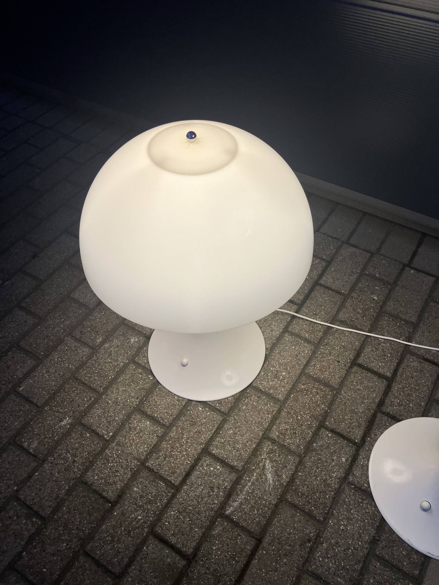 Vintage large table lamp 70cm Panthella Louis Poulsen Verner Panton