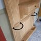 Entrance hall, renovated Art Deco coat rack