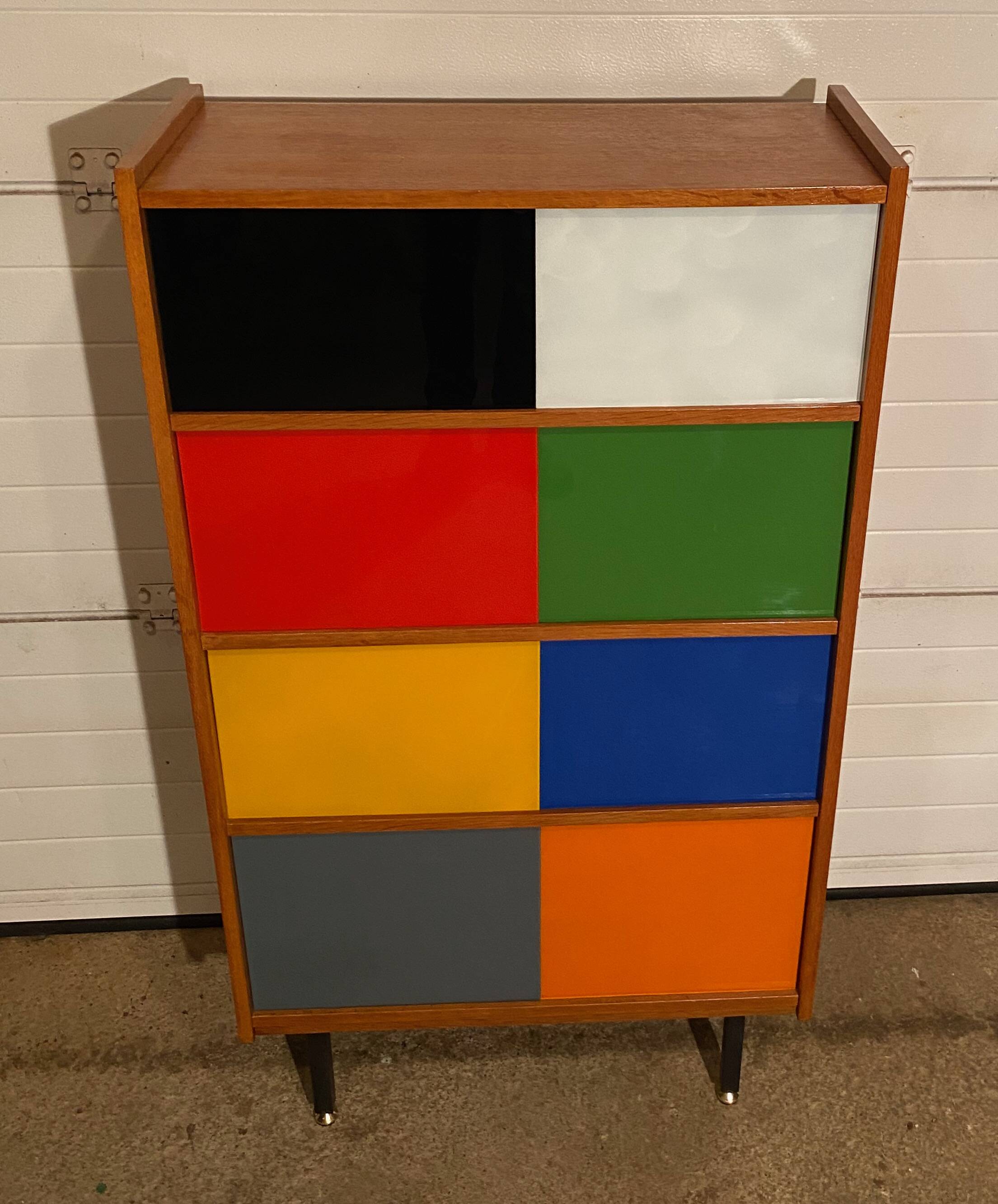 Bibliothèque/vitrine vintage
