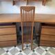 Bureau design en orme massif