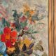 Still life with wild flowers, signed, early 20th century.