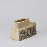 Fireclay vase by Les Argonautes, France 1960