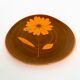 Niederviller set of vintage ceramic plates in the 70s.