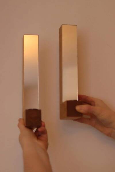 Pair of mid-century Scandinavian sconces
