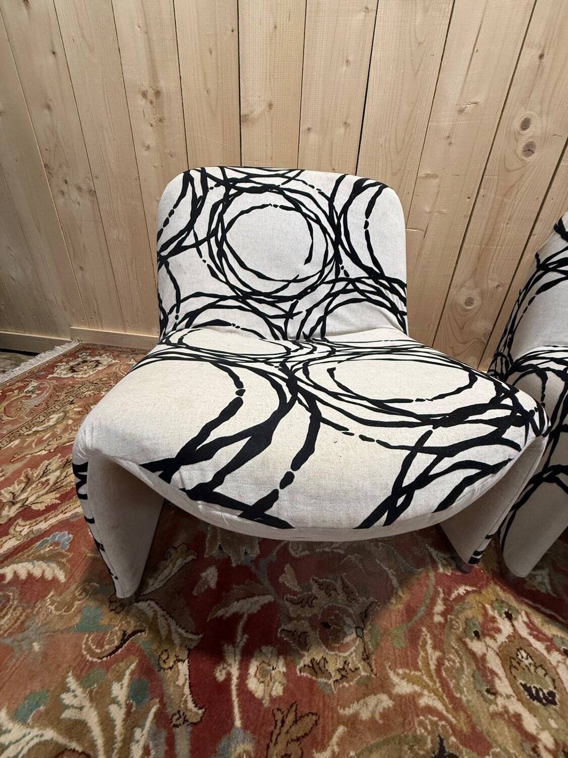 Pair of Alky Piretti armchairs
