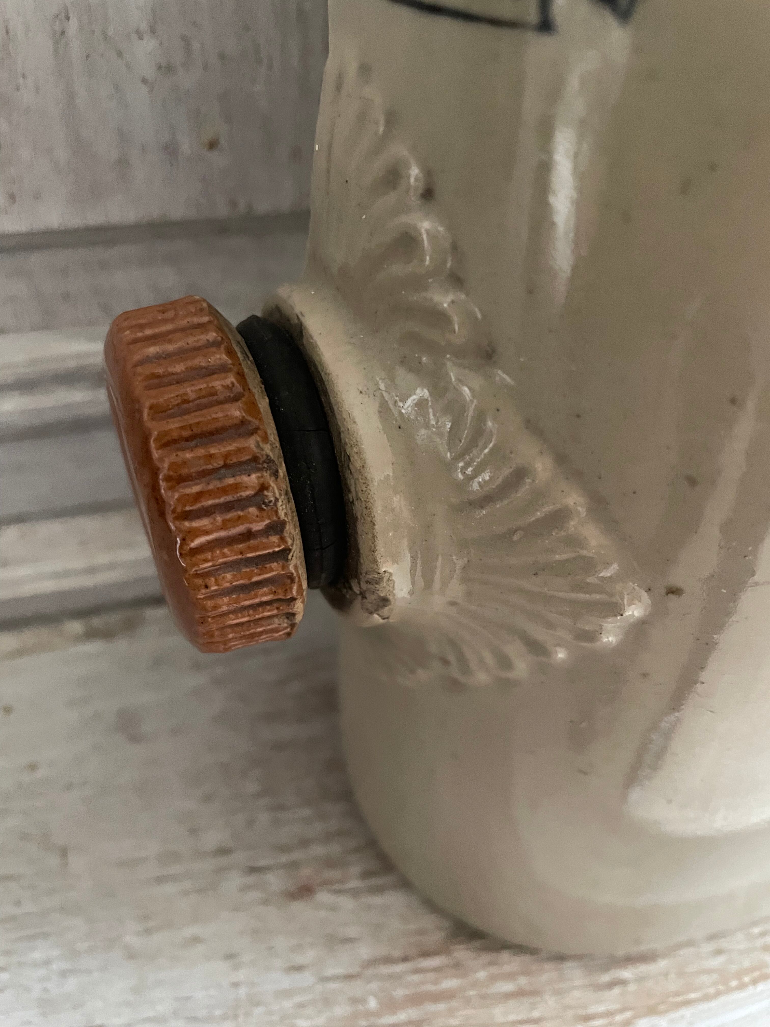 Vintage stoneware bottle