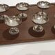 Stainless steel dessert cups