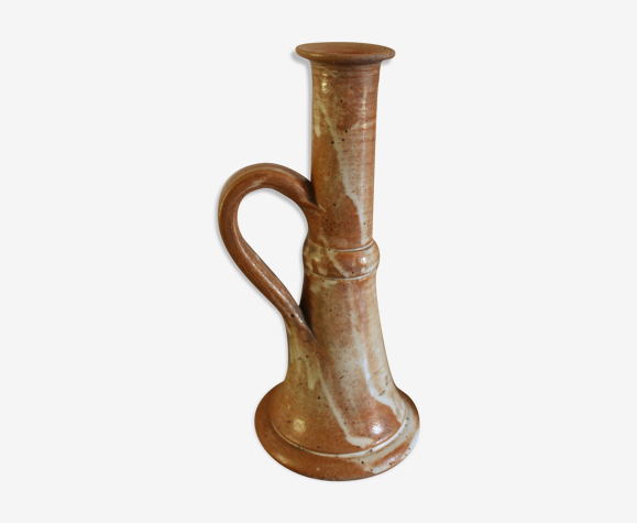 Bougeoir marbré grès vintage