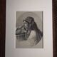 Gravure ancienne orientaliste - Gustav Richter - Fin 19ème siècle