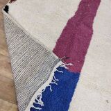 Handcrafted moroccan berber rug 224 x 154 cm