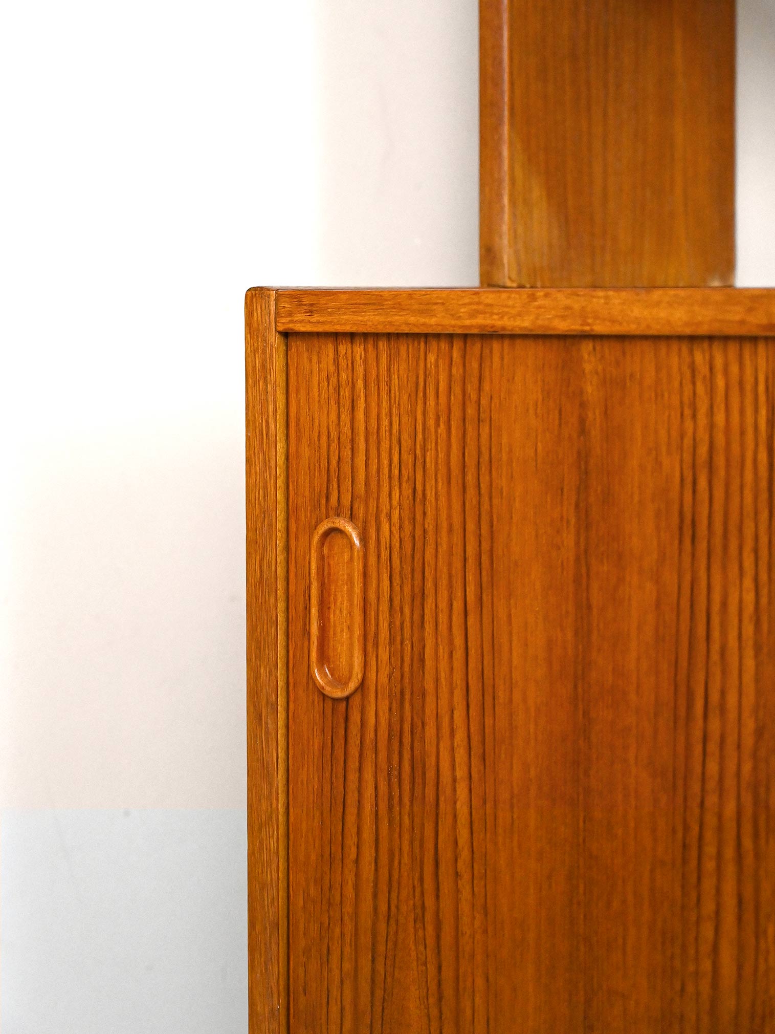Scandinavian vintage sideboard with display case